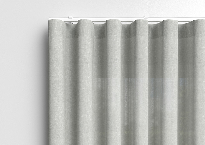 Taranto Voile, Black Frost - Made to Measure Curtains - Image 14